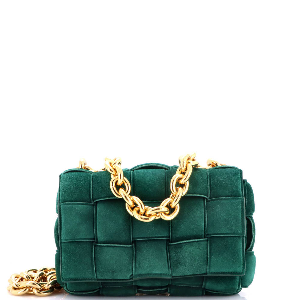 Bottega Veneta Cassette Chain Crossbody Bag